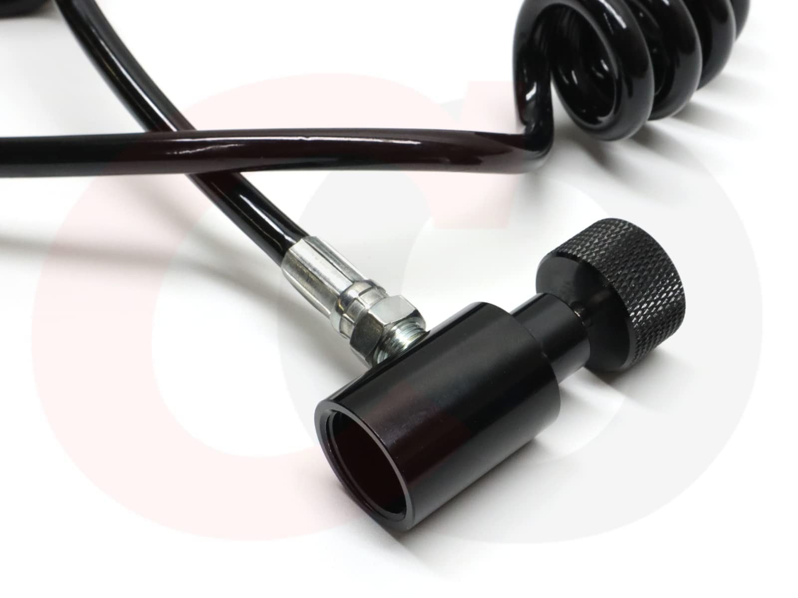 Captain O-Ring Deluxe Remote Line for Paintball High Pressure Air (HPA) Black