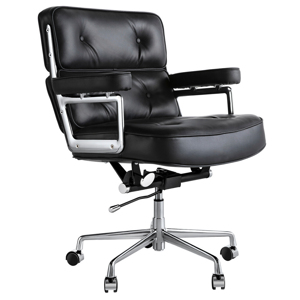 High Back EAMS Office Chair Leather Executive Office Desk Task Computer Chair