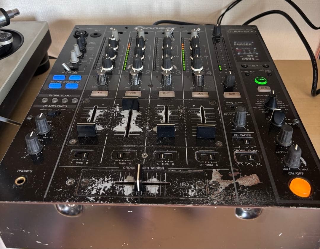 Pioneer DJM-800 Professional DJ Digital Mixer 4-Channel 4ch DJM800 Tested Japan