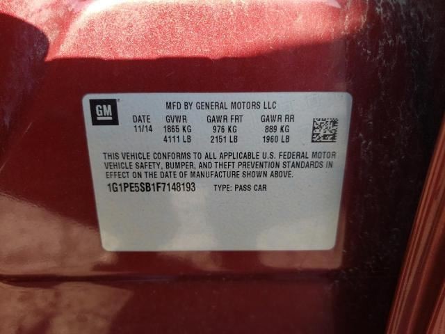 (LOCAL PICKUP ONLY) Fuel Tank Fits 12-17 VERANO 518209