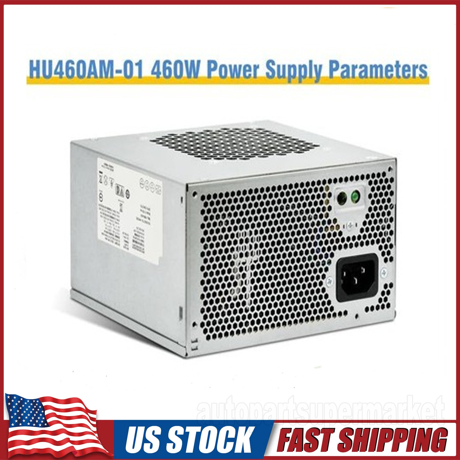 For DELL XPS 8910 8920 8300 8500 8700 8900 R5 460W PSU Power Supply D460AM-03 US