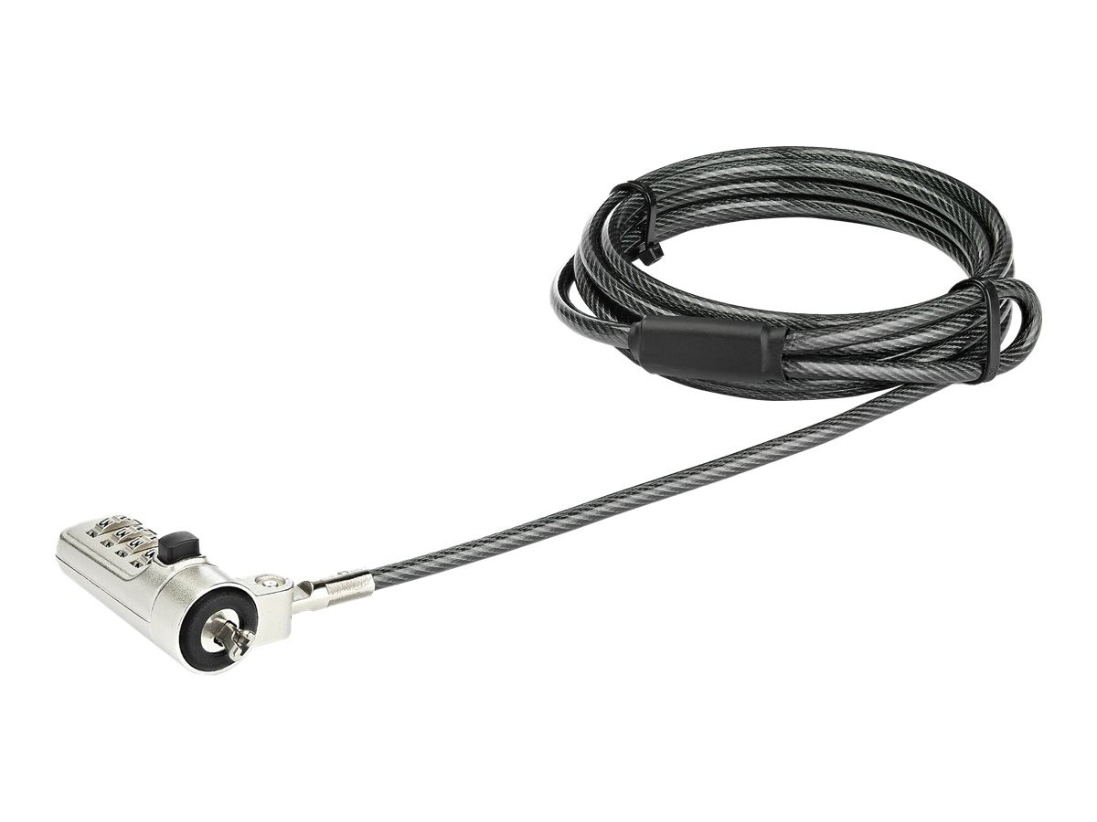 StarTechcom Laptop Combination Lock 4 Digit Security Cable for