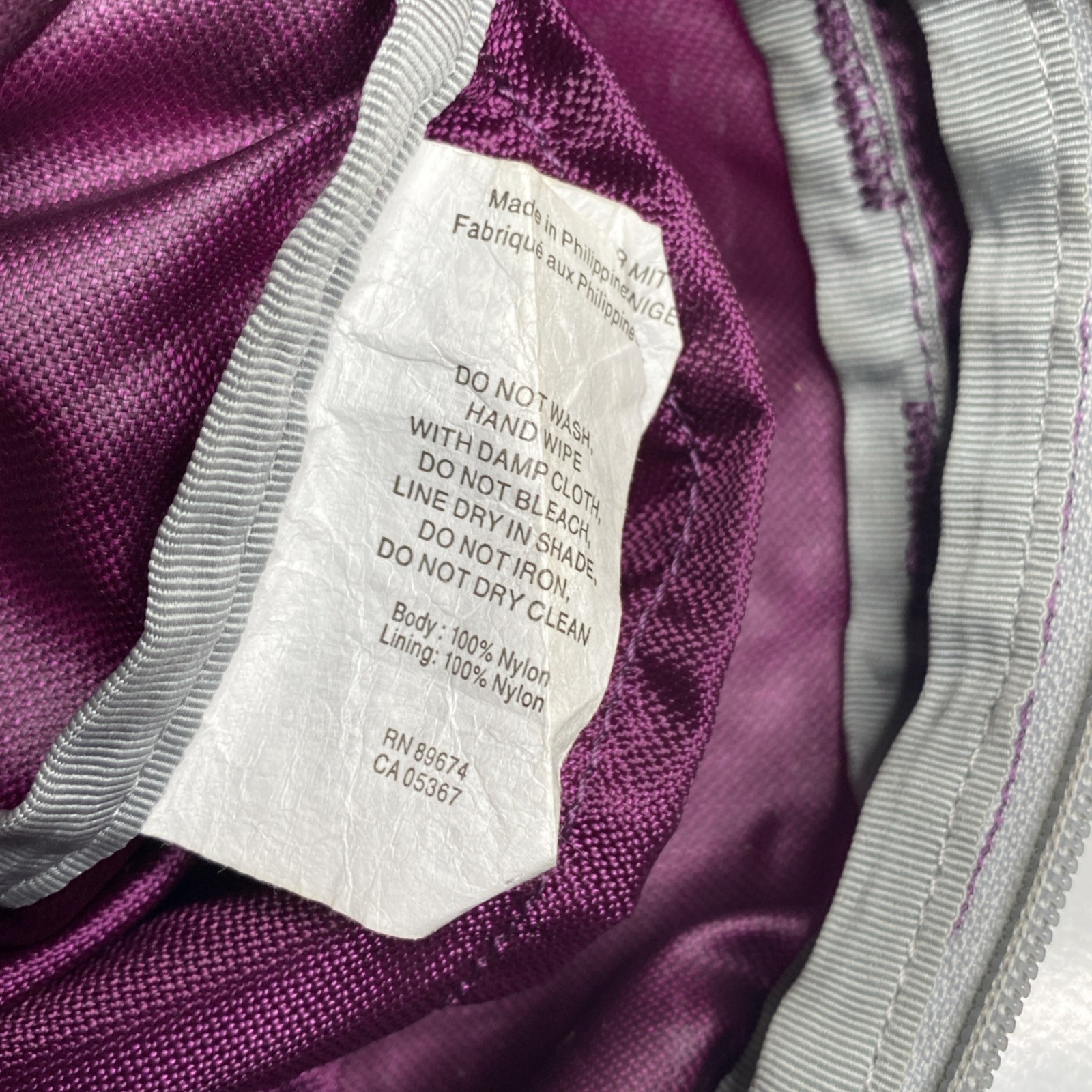 Mountain Hardwear Backpack Dry Bag Purple
