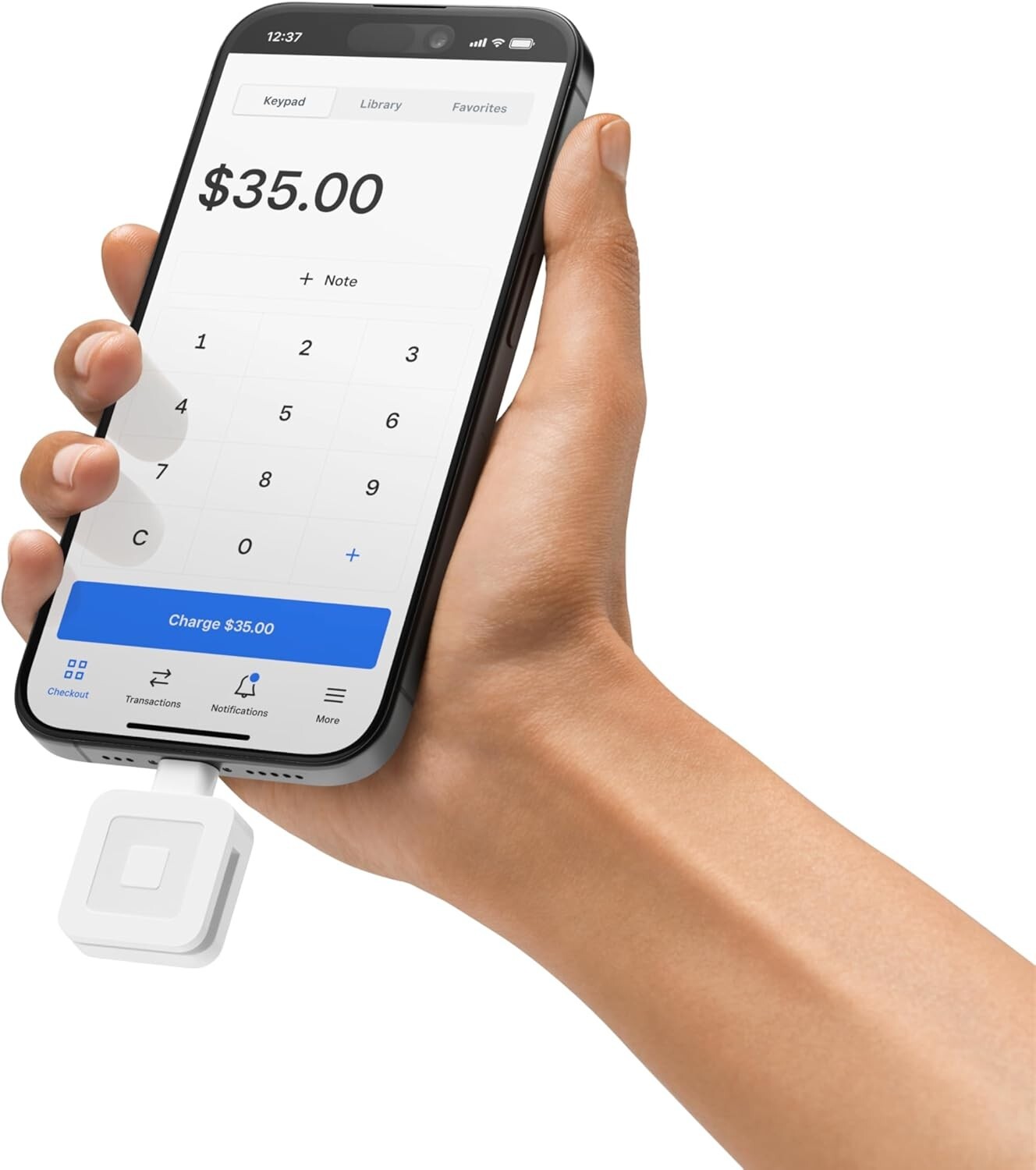 Lector Magnetico De Tarjetas De Credito Con Cargador USB Para Telefono Movil New