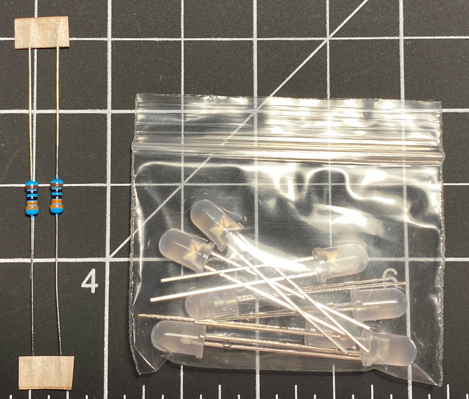 Cool White LED Lamp Replacement kit for Lionel 8-lamp Floodlight Tower