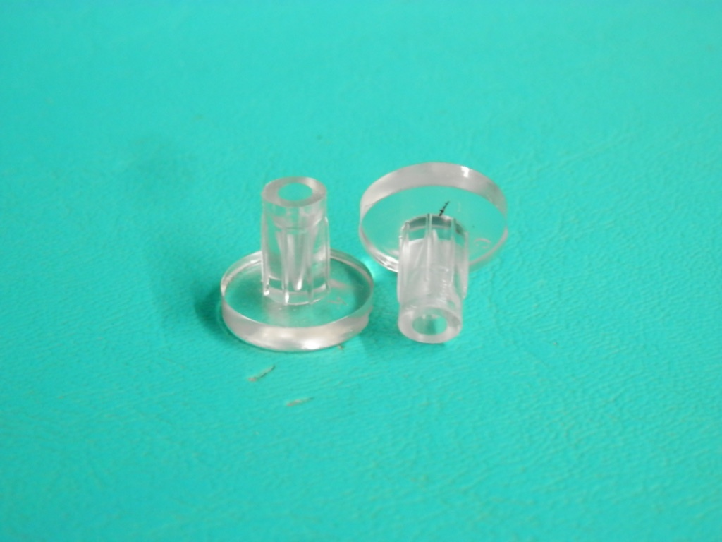 10 Glass Table Top Clear Vinyl Bumpers Patio Furniture Outdoor Cushion 518