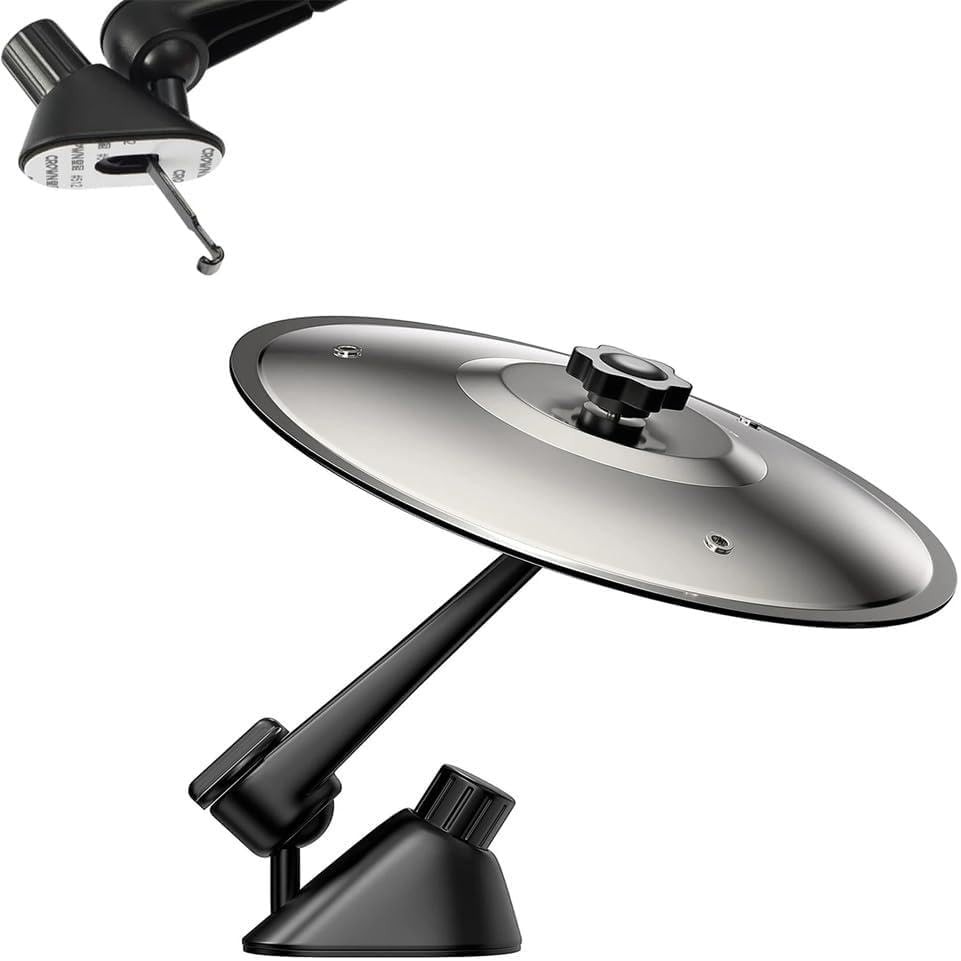 Car Cymbal Air Vent, Car Crash Cymbal Mini Metal Drum Decompression Toy