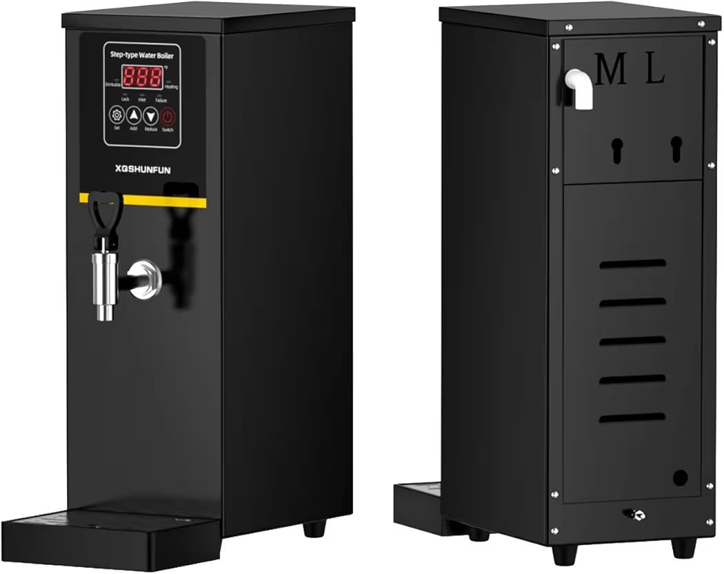 8L Commercial Hot Water Dispenser Auto-Refill Plumbed-in Water Boiler 104-212°F