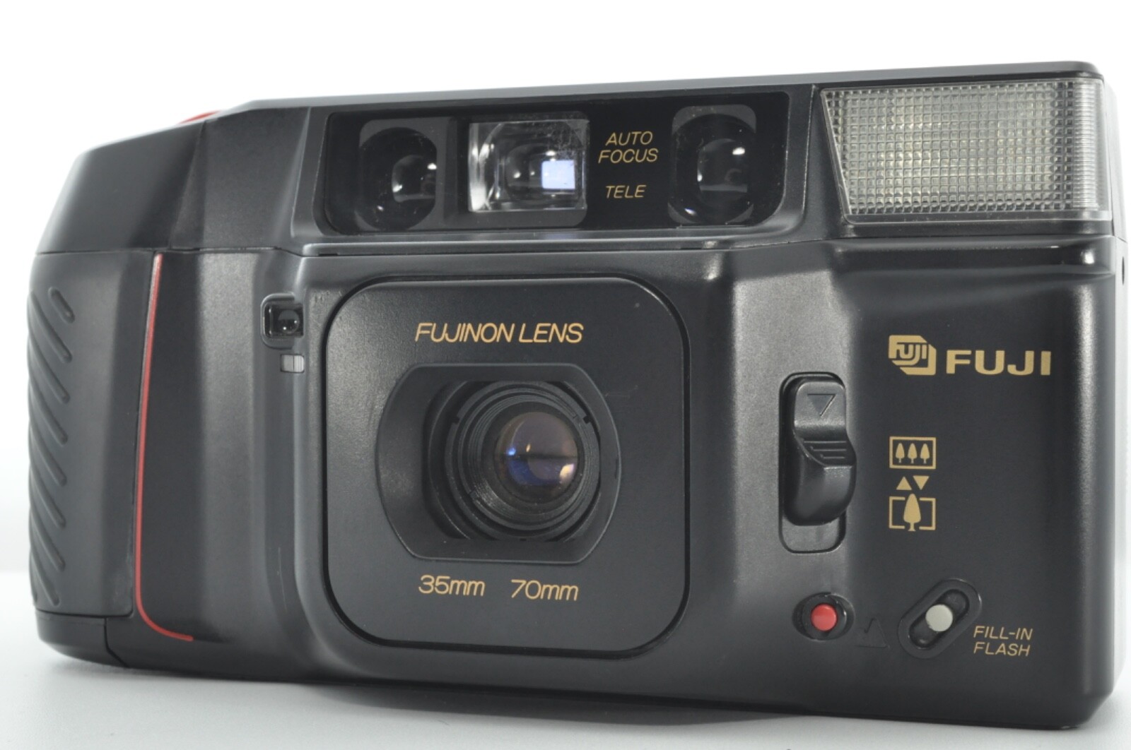 【Excellent+++++】Fuji Tele Cardia Super Date Point & Shoot Film Camera