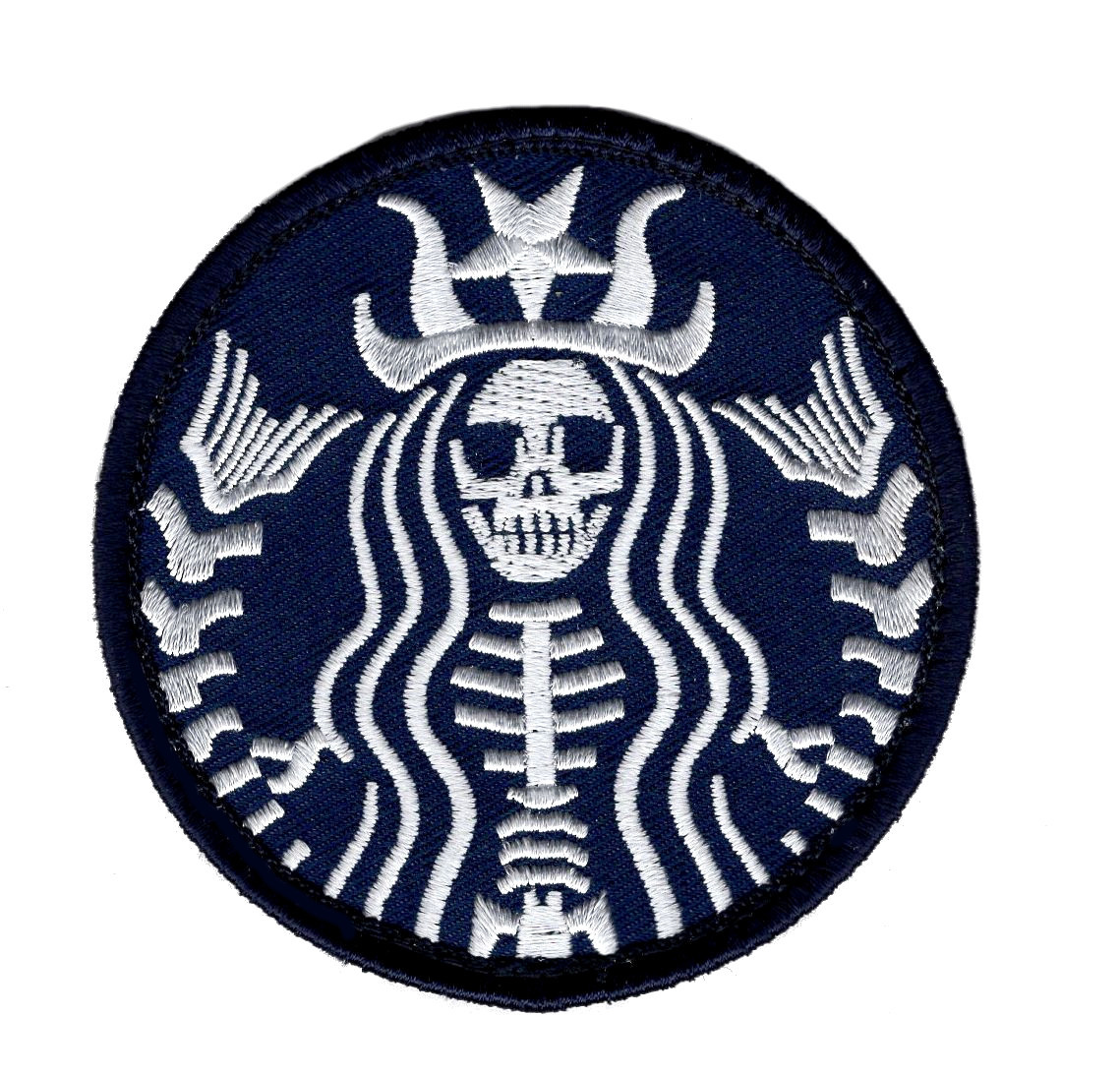 Dead Barista Mermaid Starbucks Coffee Patch (Hook Fastener-BR1)