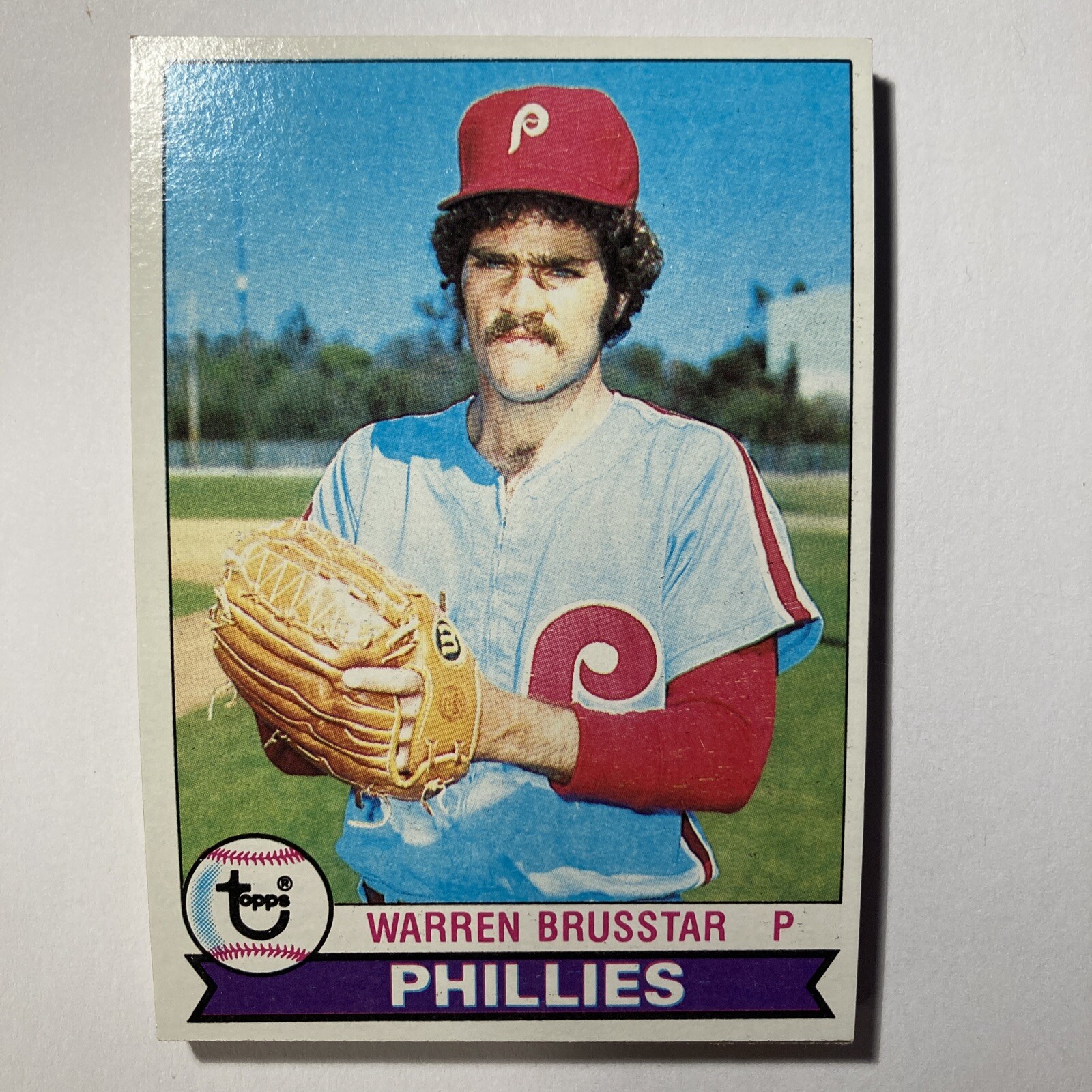 1979 TOPPS PHILLIES #9 WARREN BRUSSTAR 653