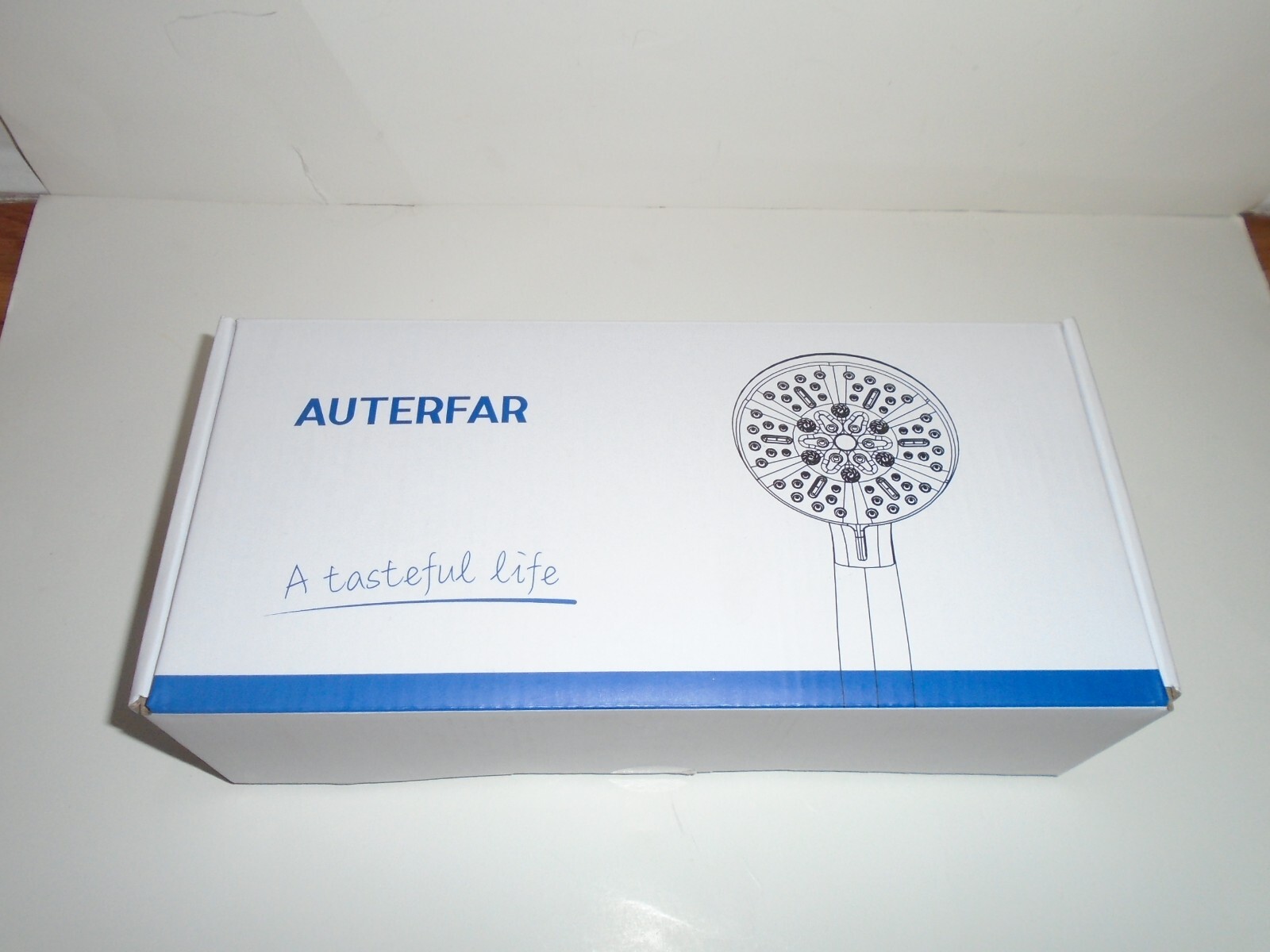 Auterfar Black Shower Head New In Box