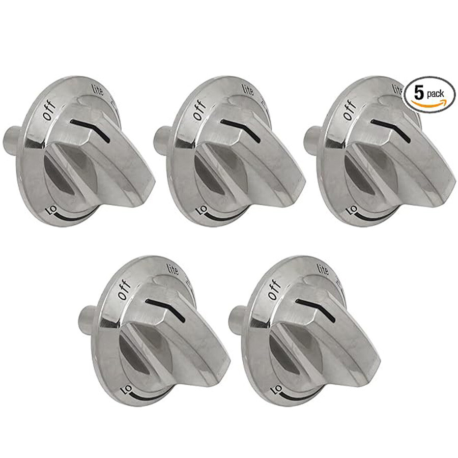 NEW 5PACKS GENUINE FOR FRIGIDAIRE CONTROL KNOB 5304525746 5304504839 OEM