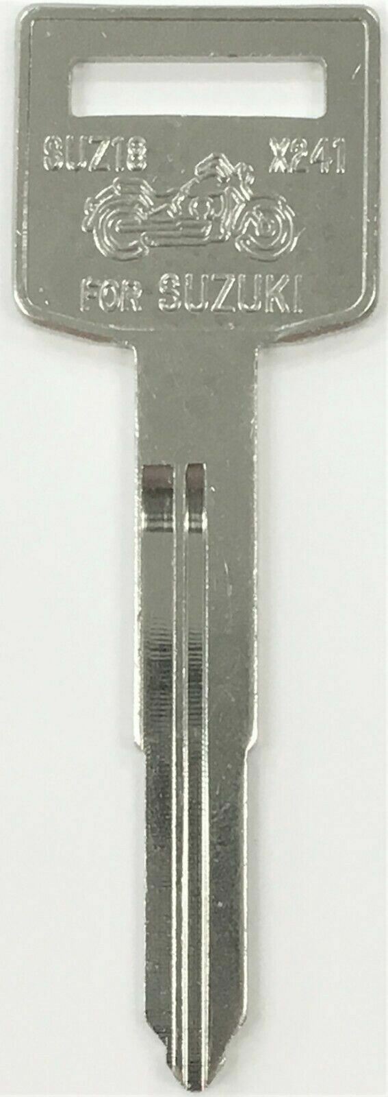 1990-1992 Suzuki VS1400 GLP Motorcycle Key Blank Blanks X241