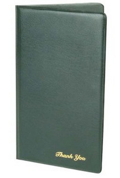 Black Restaurant Check Presentation Cover #1BL S-2936