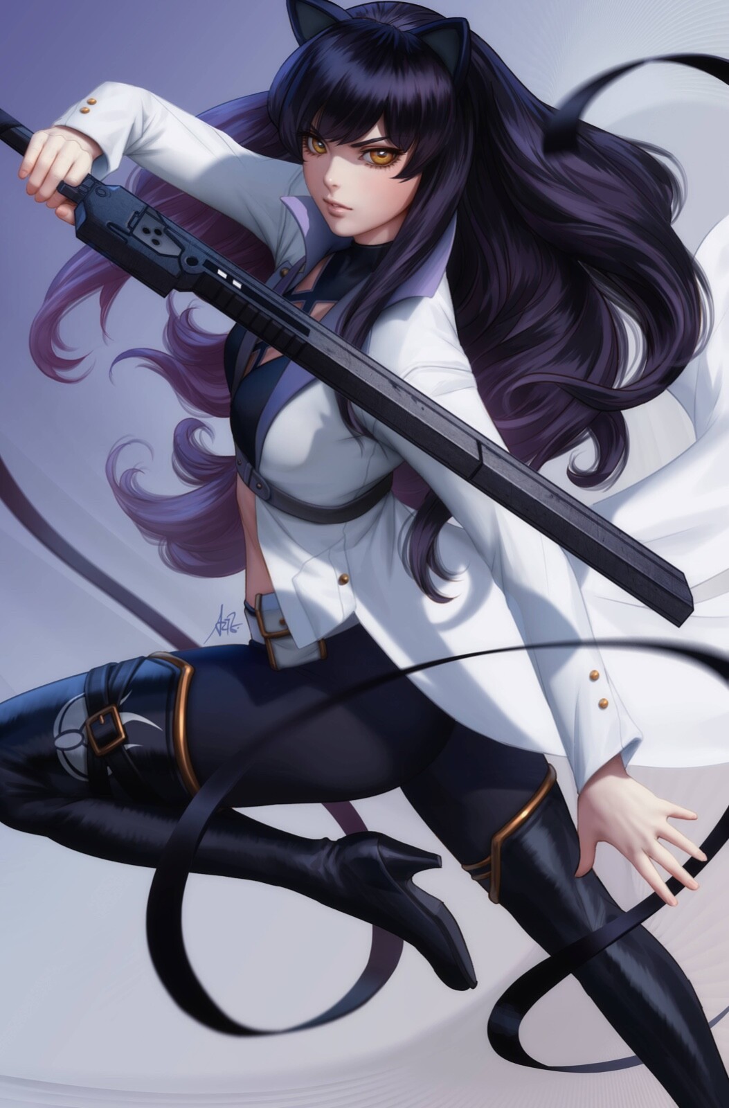 RWBY #4 Artgerm Stanley Lau Variant DC Comics 2020 - NM or Better