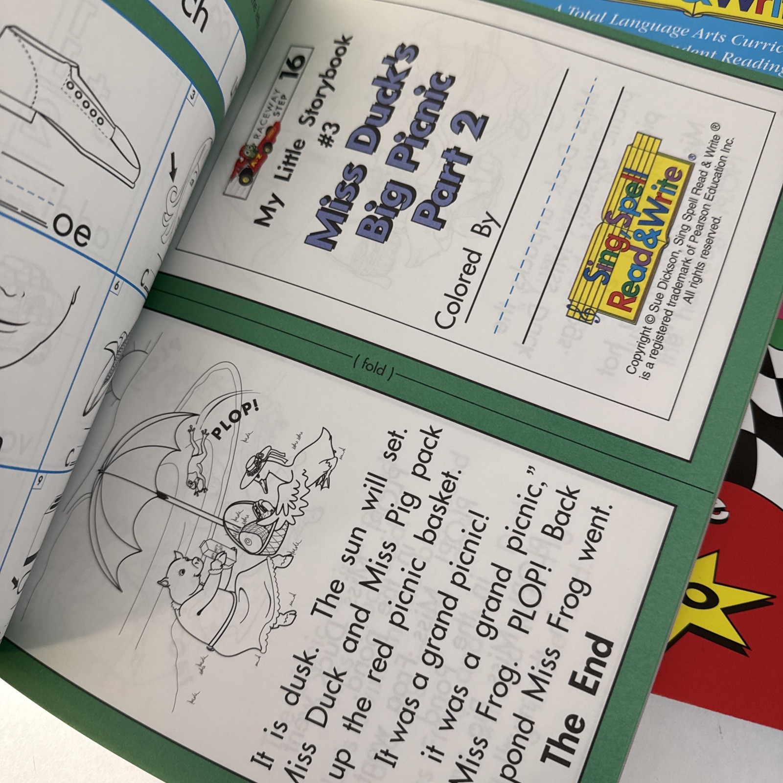Sing Spell Read & Write Level 1, Grade 1, Teachers Manual, Off We Go, Raceway, &