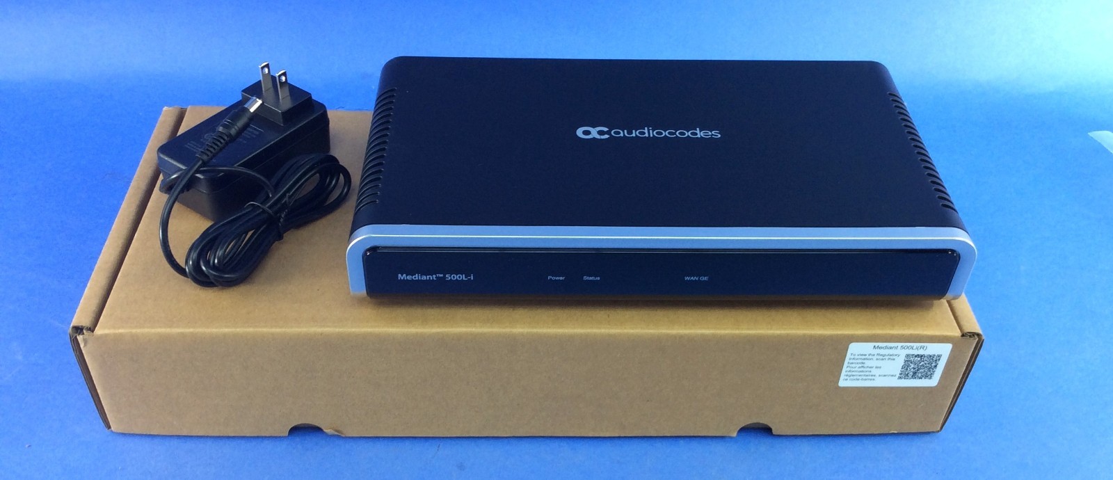 AUDIOCODES Mediant 500Li MSBR CPN:MP504/4S/SIP PN:GGWA00007 w/ Power Cord - NIB