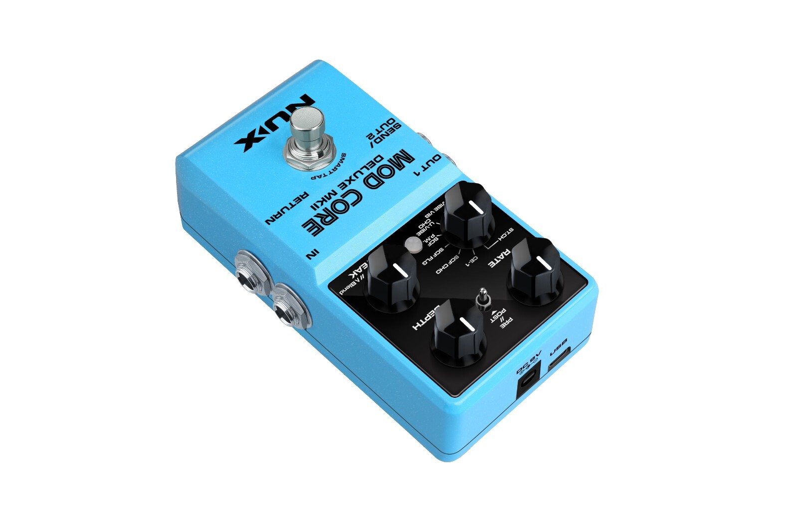 New NUX Mod Core Deluxe MKII Modulation Guitar Effects Pedal