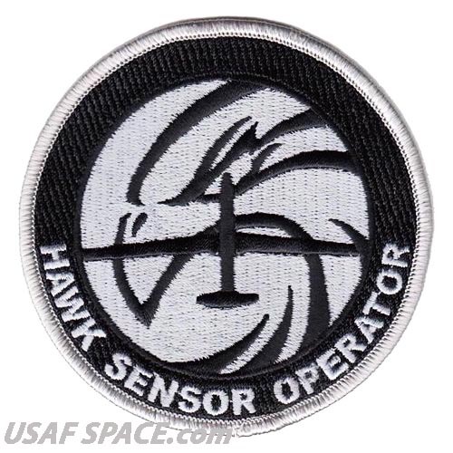 USAF 9th OPERATIONS GROUP - RQ-4 -SENSOR OPERATOR- Andersen AFB - ORIGINAL PATCH