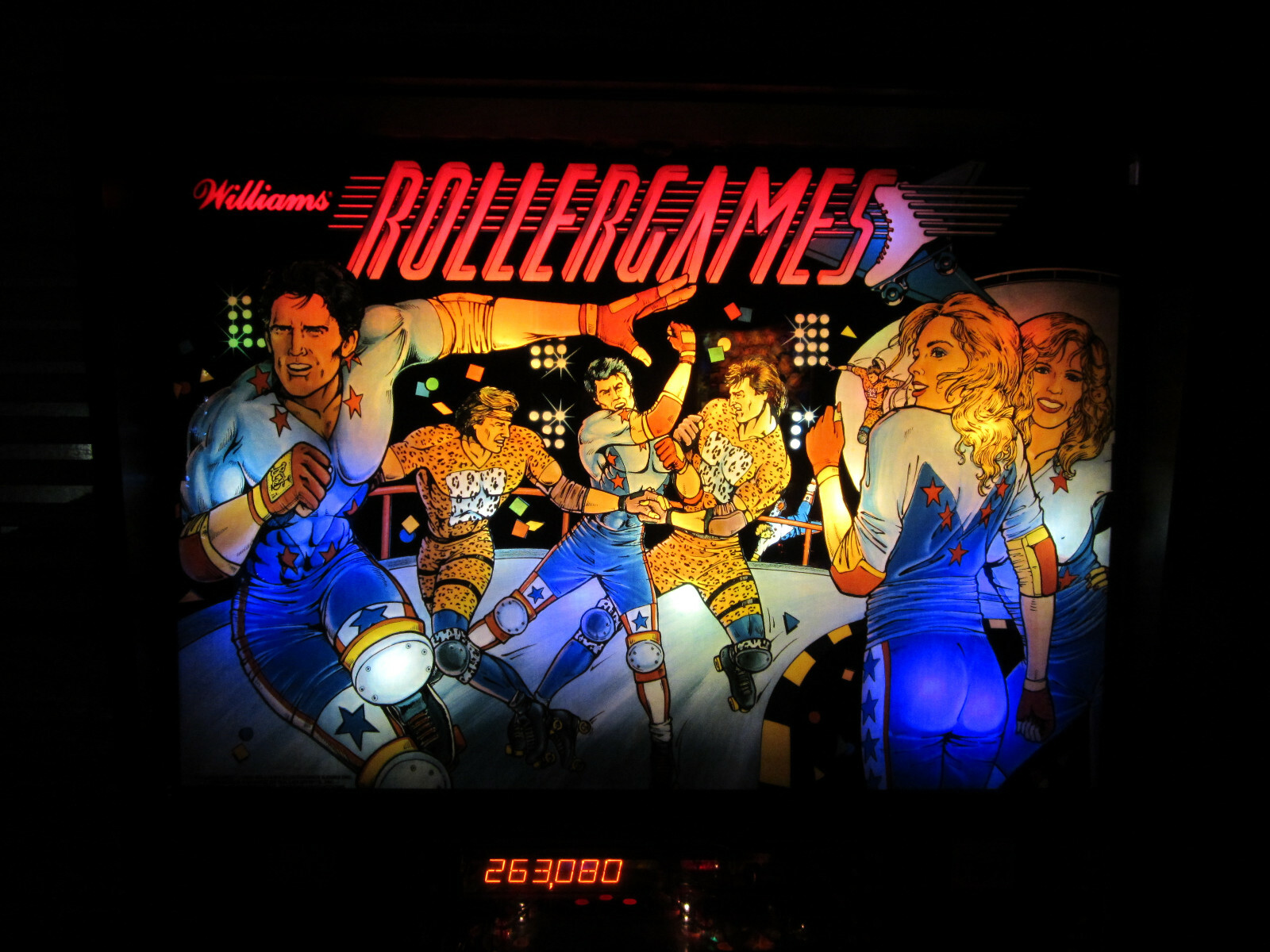 ROLLERGAMES - NON GHOSTING Lighting Kit custom SUPER BRIGHT PINBALL LED KIT