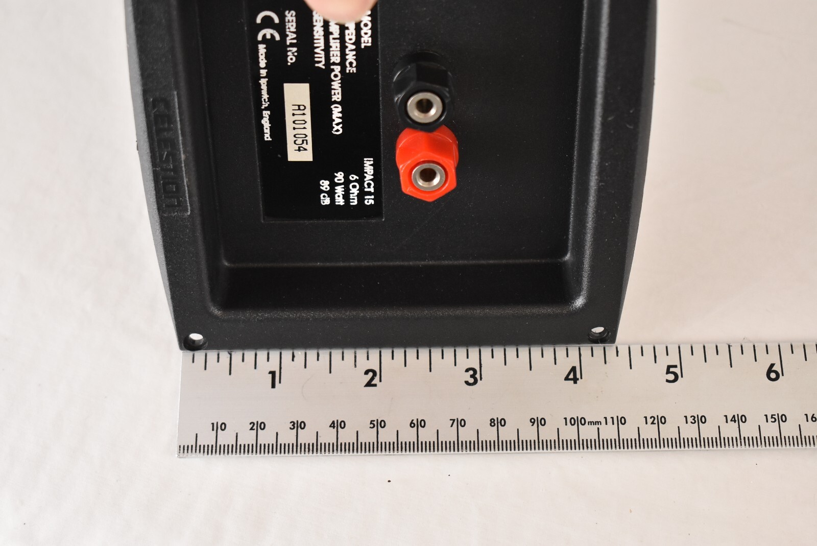 Single Celestion Impact 15 Speaker Crossover Binding Post
