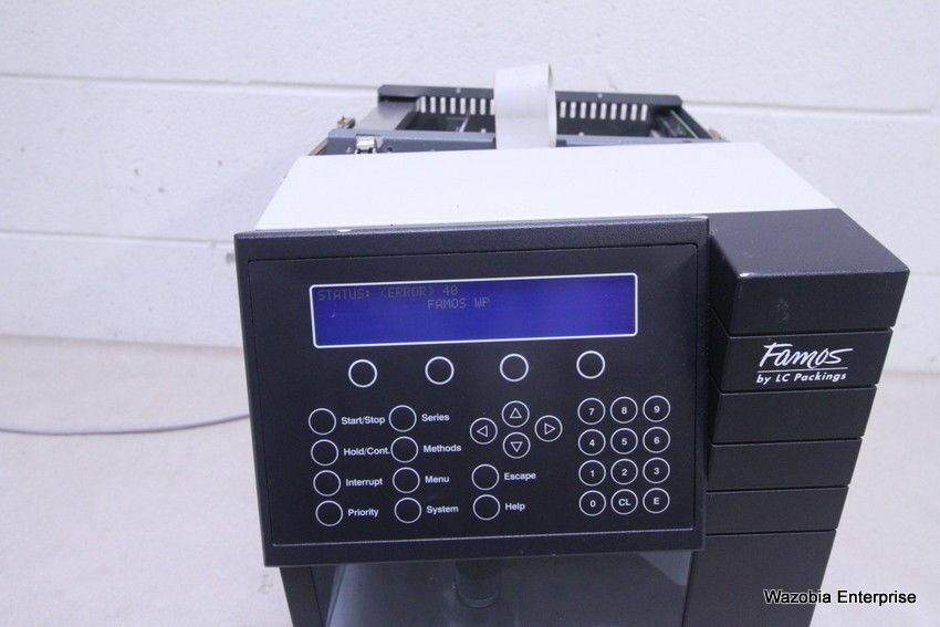 DIONEX LC PACKINGS FAMOS AUTOSAMPLER SPARK 920 HPLC CHROMATOGRAPHY