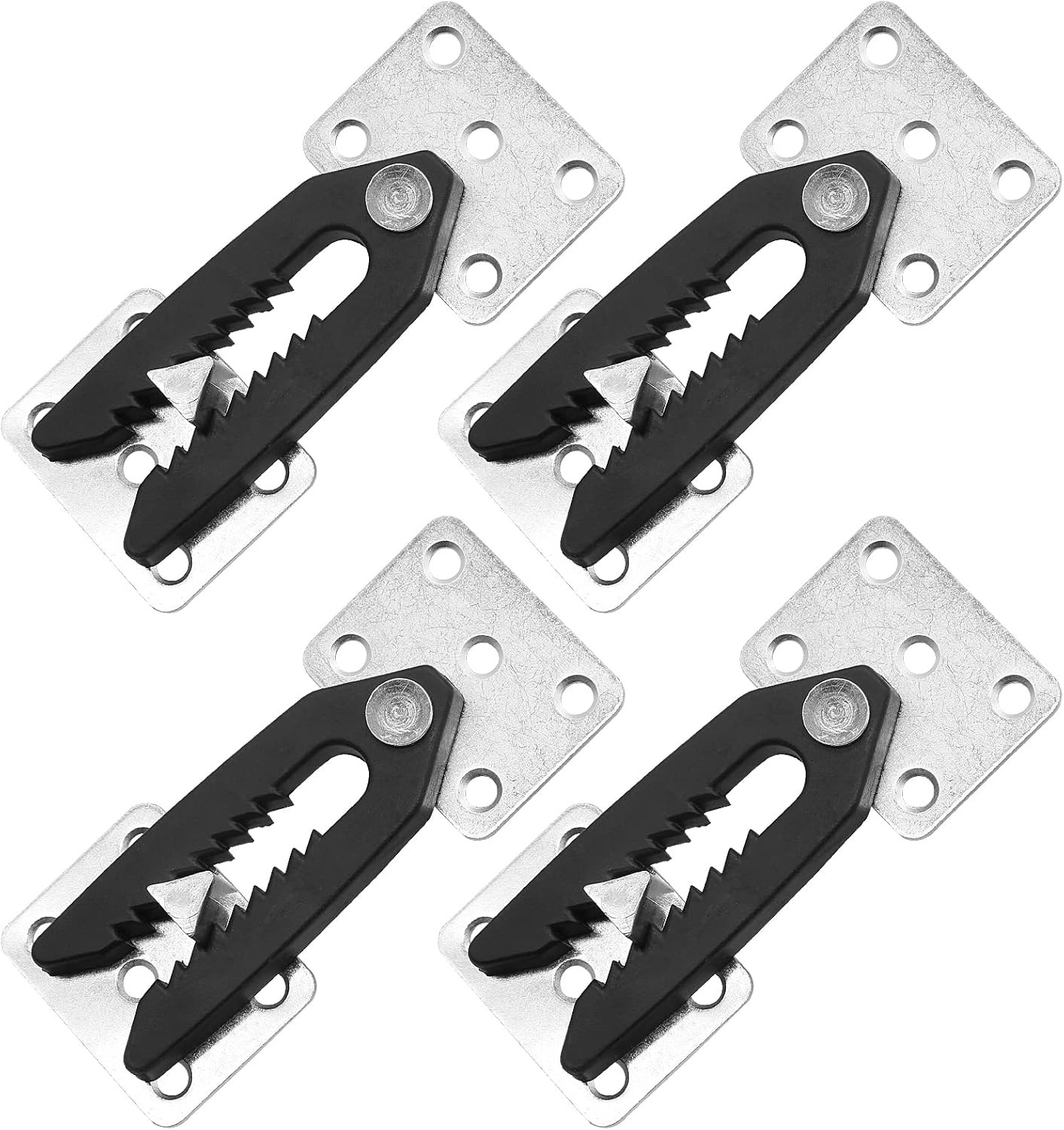 Waziaqoc 4 Pcs Sectional Couch Connector, Heavy Duty Couch Snap Alligator Sofa C