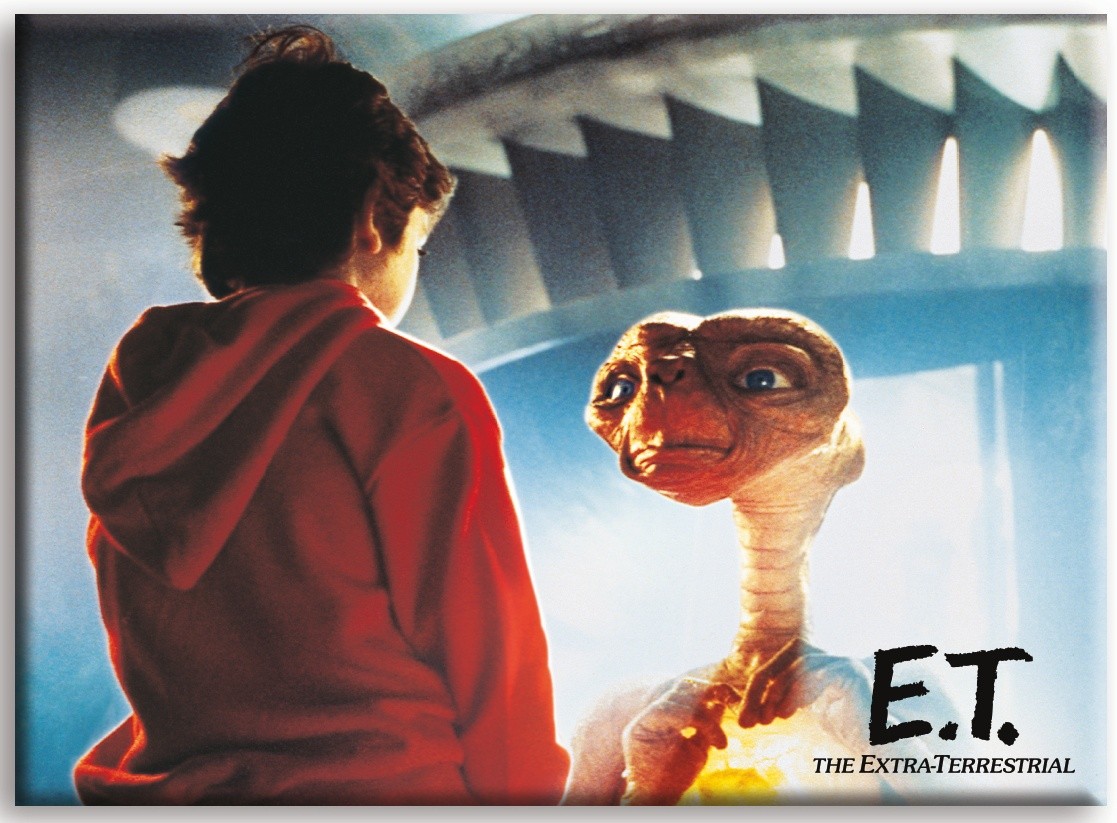 E.T. the Extra-Terrestrial Elliott Saying Goodbye Refrigerator Magnet NEW UNUSED
