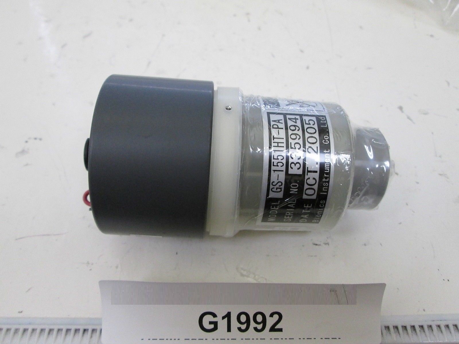 Bionics Instrument Co. GS-1551HT-PA Sensor H2 0-1000 PPM ASM 77-106768A96 New