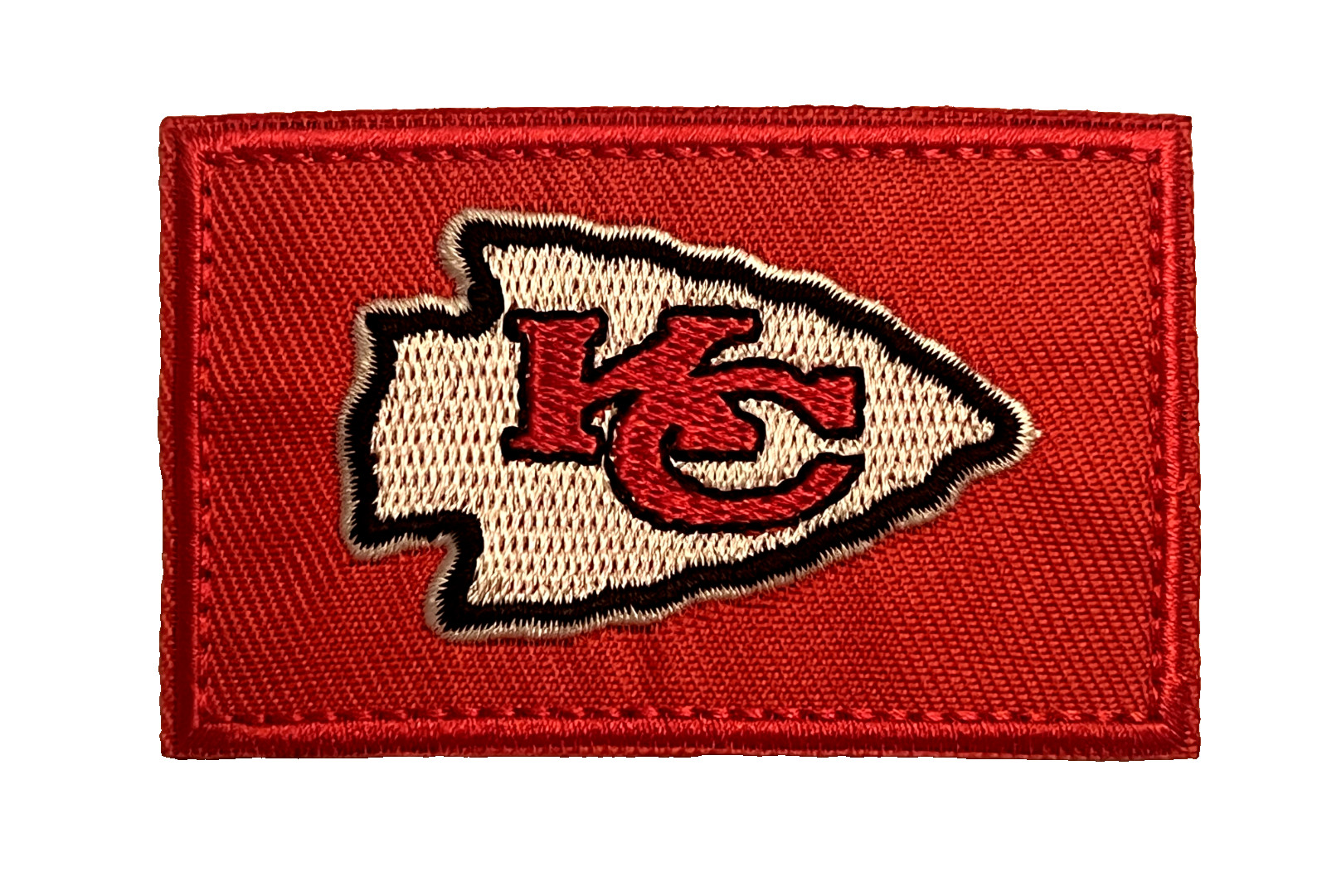 KANSAS CITY CHIEFS - NFL - NATIONAL FOOTBALL LEAGUE - Embroidered Iron On Patch