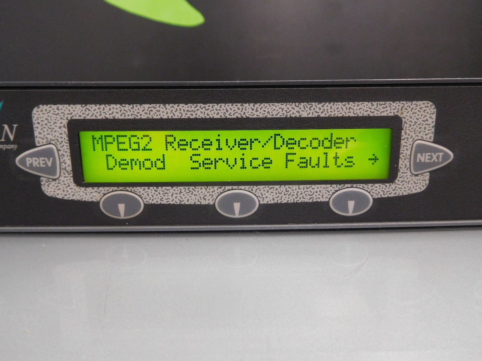 Tiernan TDR777 Professional MPEG2 IRD Integrated Receiver Decoder