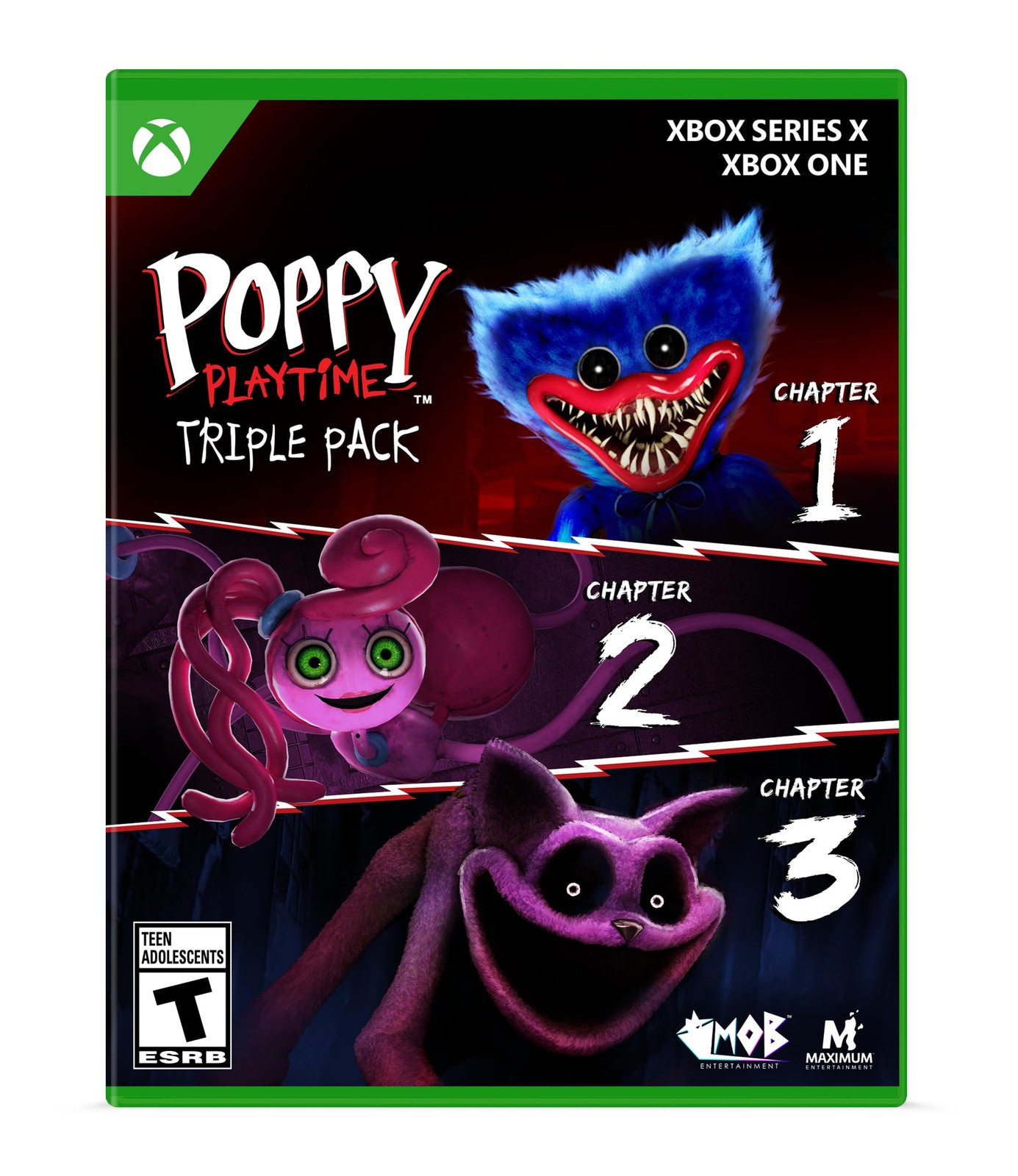 Poppit Playtime Triple Pack Poppy Xbox Seriex