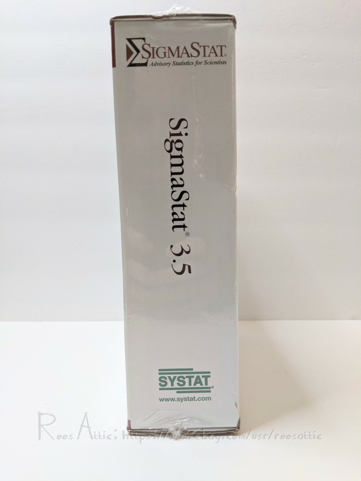 SYSTAT SigmaStat 3.5 Advisory Statistics for Scientist: Windows XP 2000 NT (NEW)