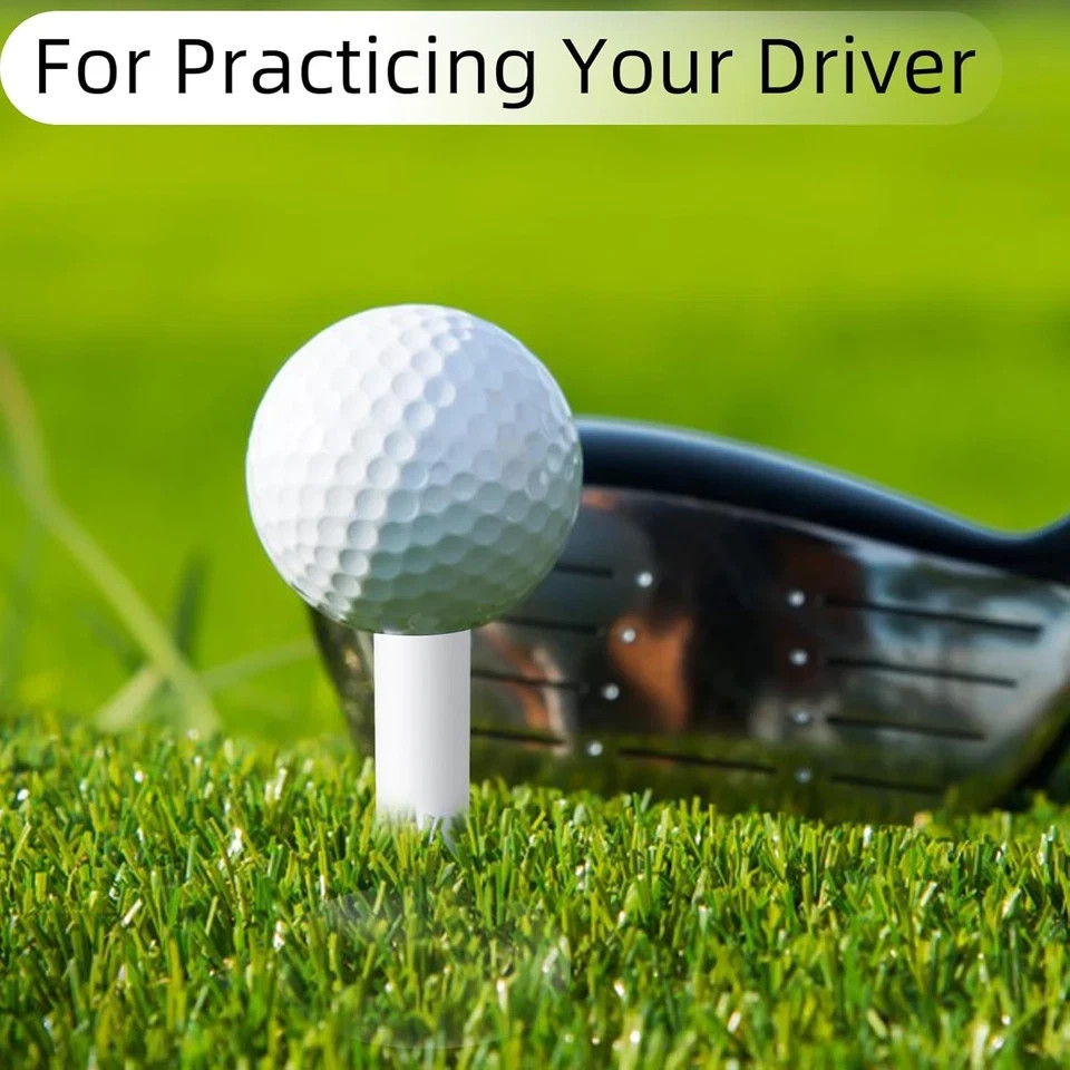 Rubber Golf Tees for Mats,Unbreakable Stable Driving Range Tees for Golf Simulat