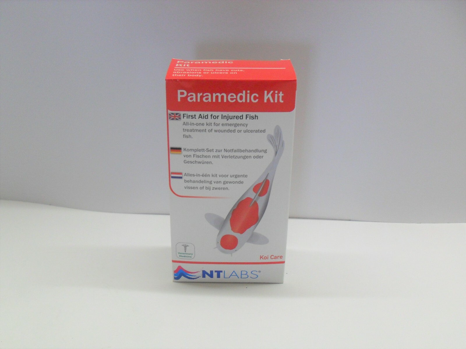 NT LABS PARAMEDIC KIT. Koi Calm, Ulcer Swab, Propolis Wound Seal. Pond Fish