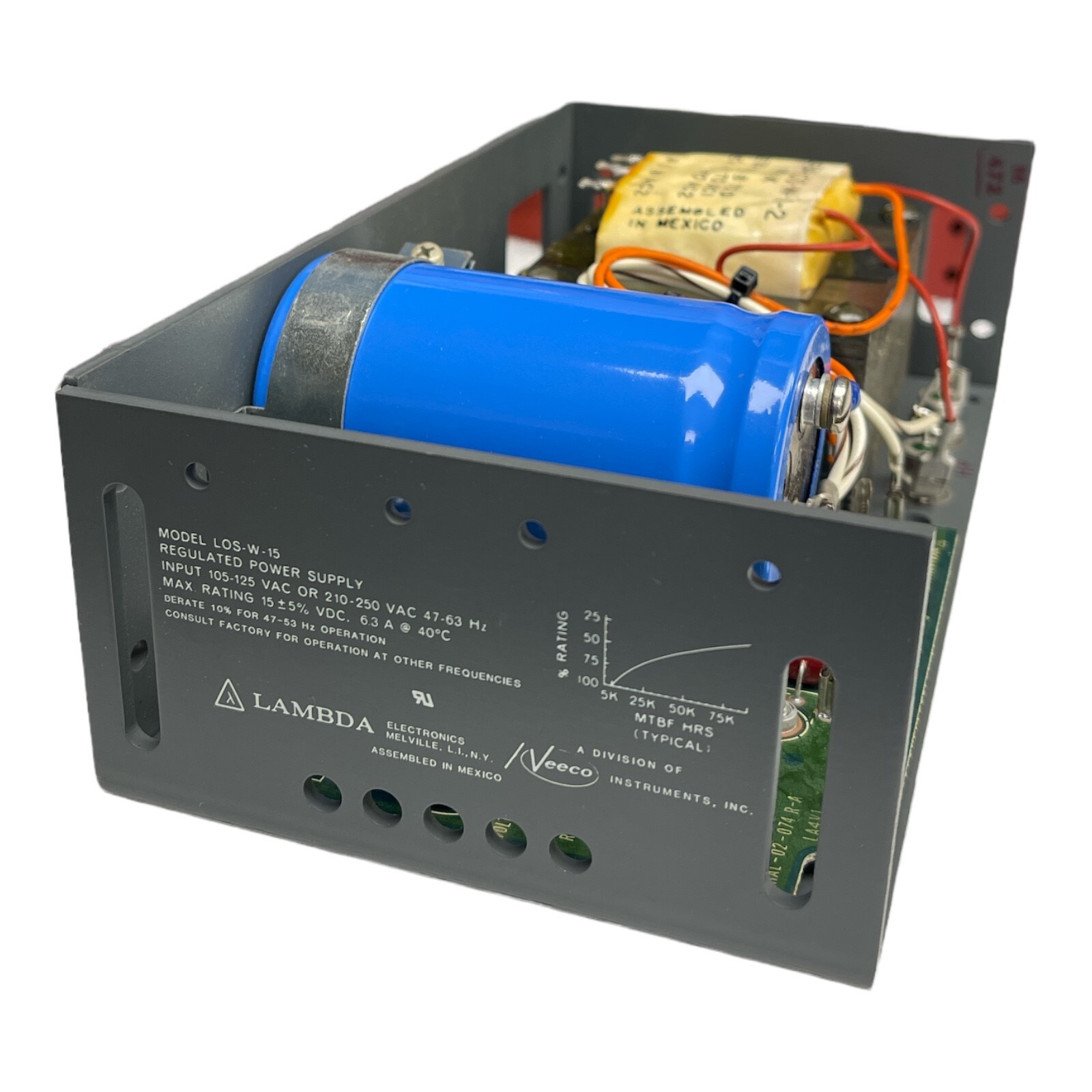 LAMBDA MODEL LOS-W-15 POWER SUPPLY NEW OLD STOCK