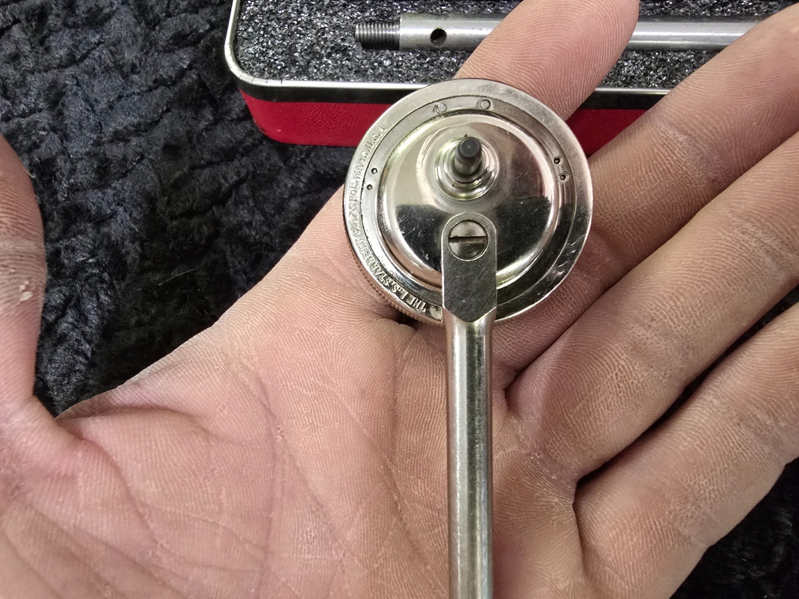 Vintage Starrett No 196 Dial Test Indicator Kit Excellent Condition