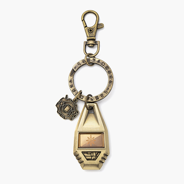 Digimon Adventure Metal Keychain Crest of Courage Japan NEW