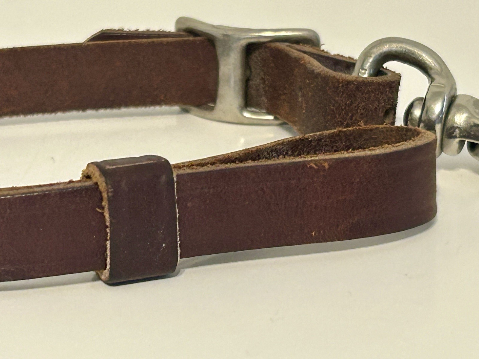 champion turf leather collar horse equestrian