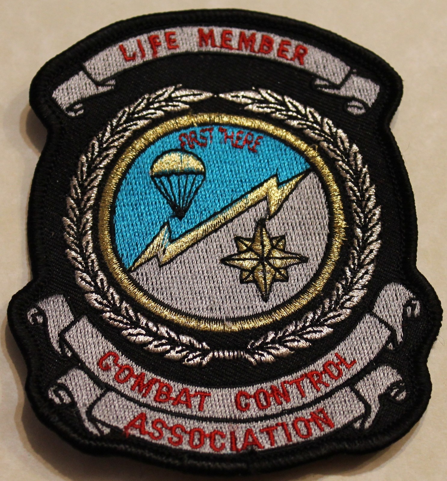Combat Control Team Association Life Member Air Force Patch  / CCT