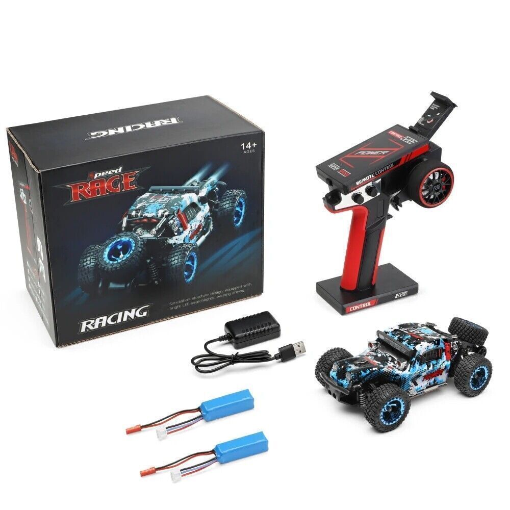 Wltoys 284161 RTR 1/28 2.4G 4WD RC Truck Models Car Off-Road Climbing LED Light