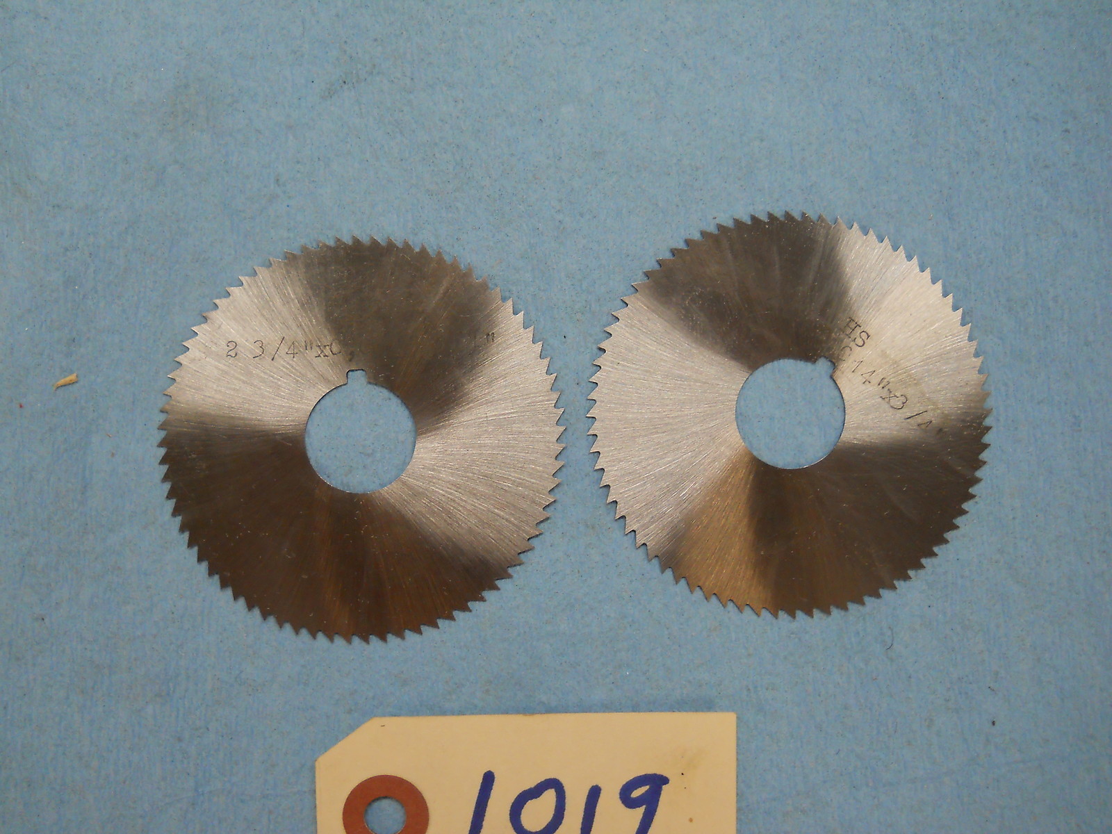 3 NEW SCREW SLOTTING CUTTERS 2-3/4" X .015 X 3/4" HSS POLAND *613