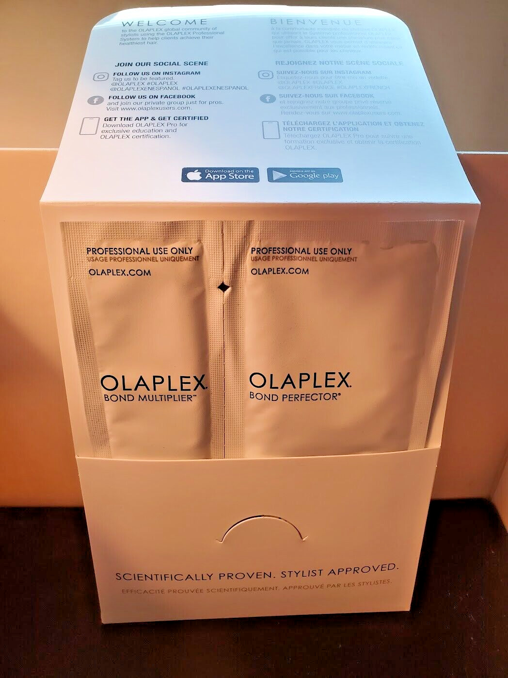 Olaplex Stand Alone Single-Use Professional Kit #1+#2 Sealed Authentic US stock