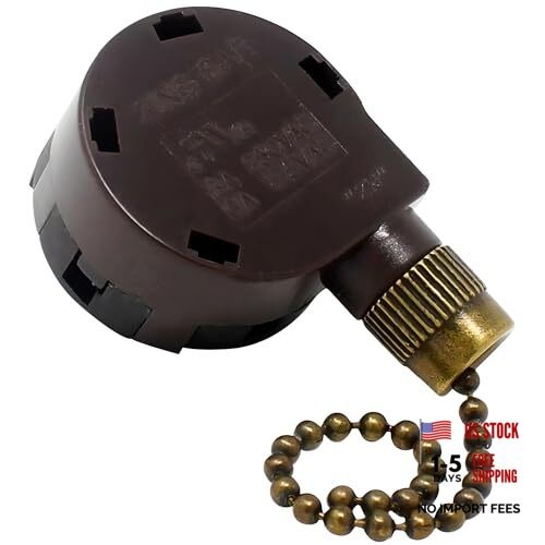 ZE-268S5 ZH 4 Speed 5 Wire Pull Chain Ceiling Fan Switch Replacement Repair
