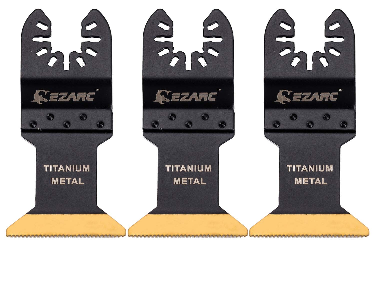 Ezarc Titanium Oscillating Tool Blades, Oscillating Multitool Blades F