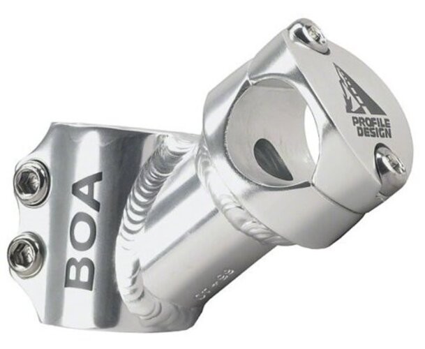 Profile Designs Boa Threadless Mountain Bicycle Stem (Silver - 135 x 20d x 1