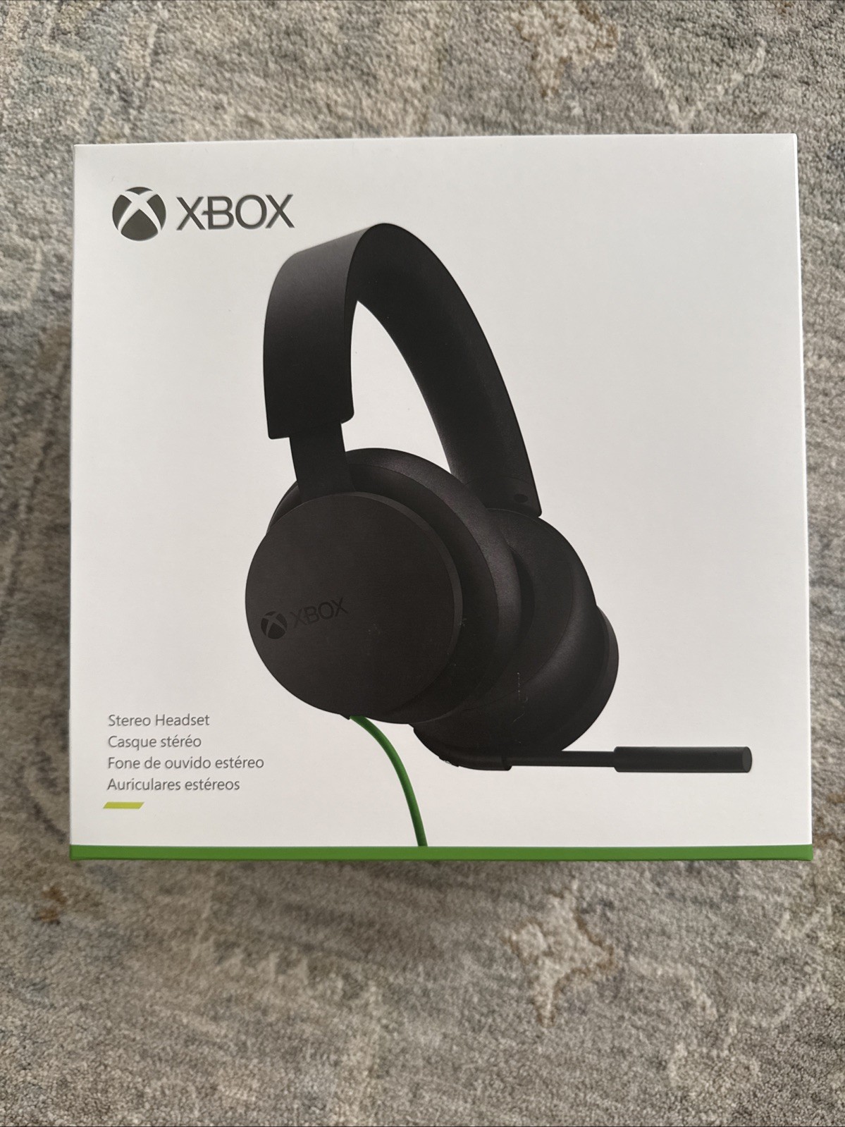 Wired Black Microsoft Xbox Stereo Headset  |  3.5mm Jack  |  for Xbox & PC
