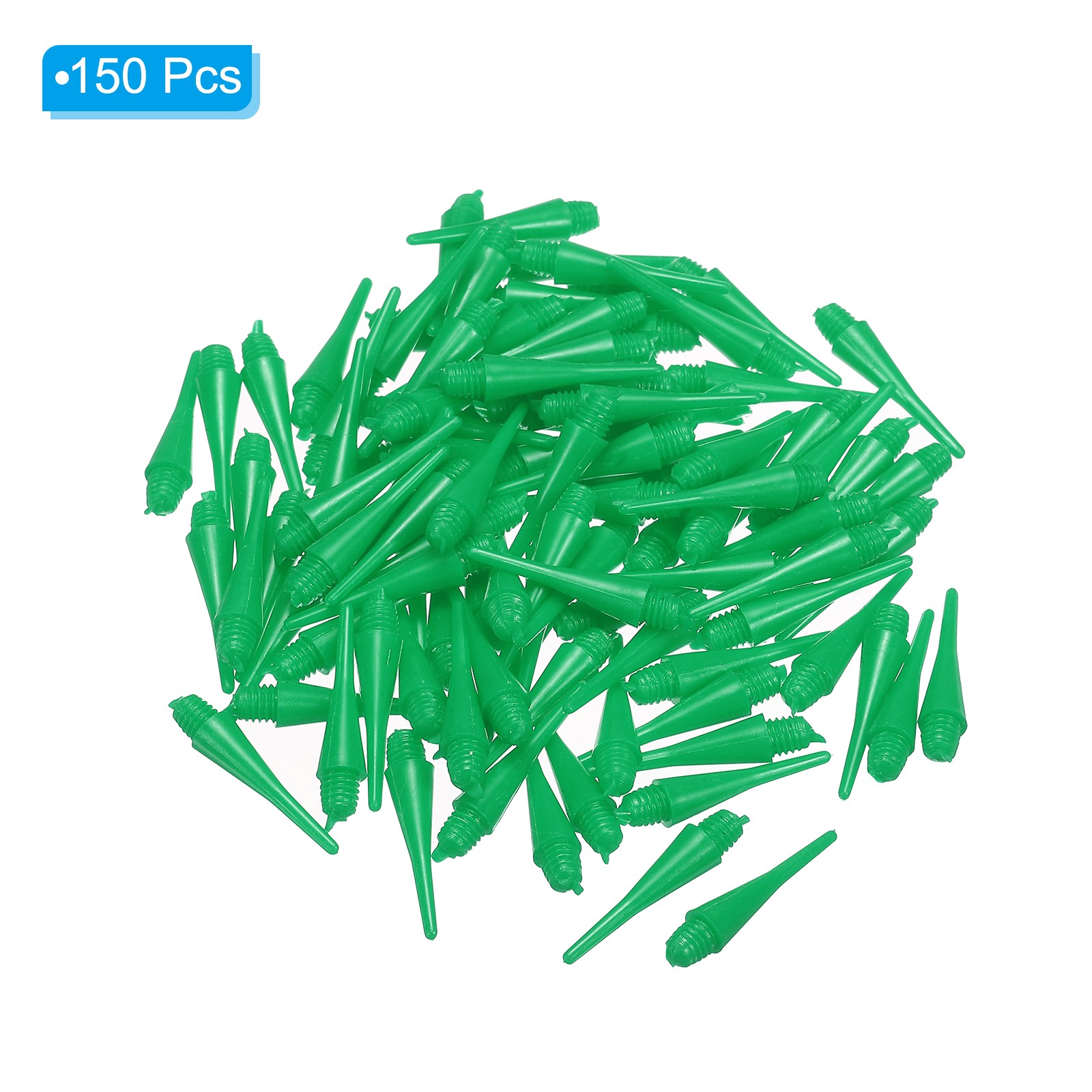 Plastic Dart Tips, 150 Pack 2BA Thread Soft Dart Tips, Green