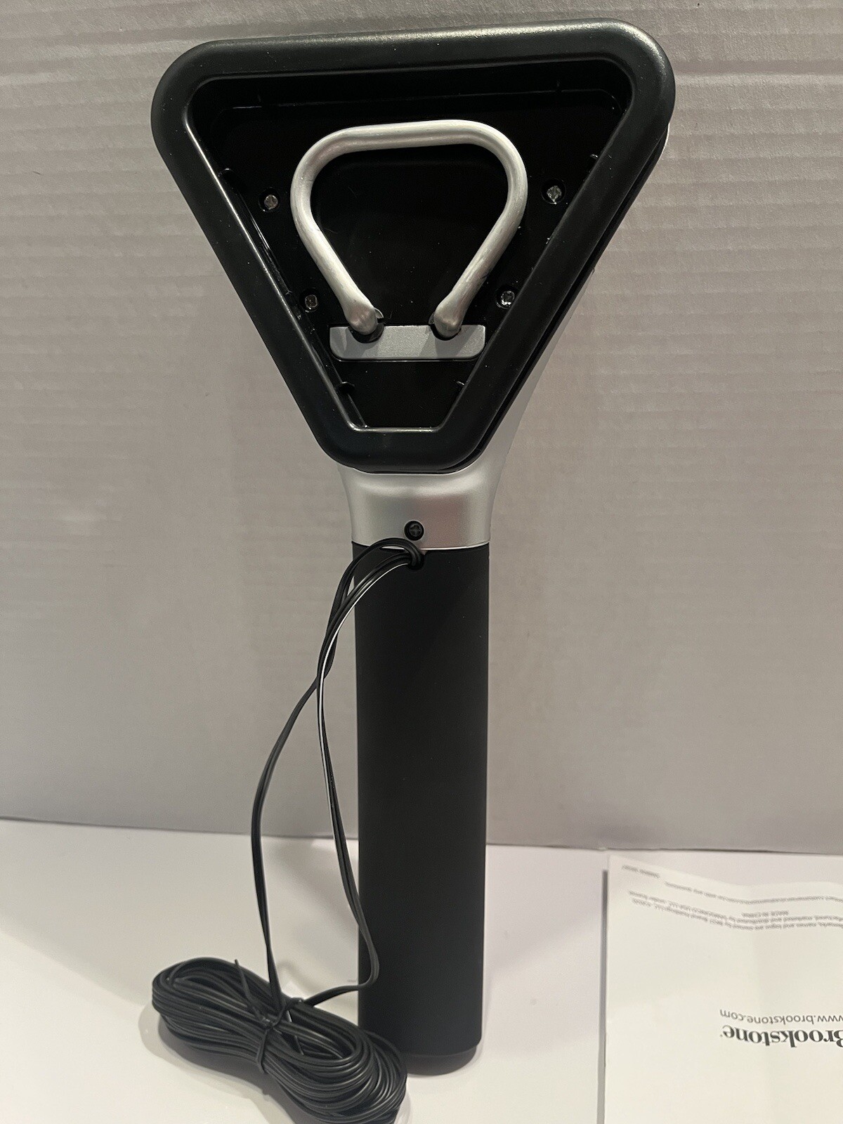 Brookstone heated electric windshield scraper with Led light Used